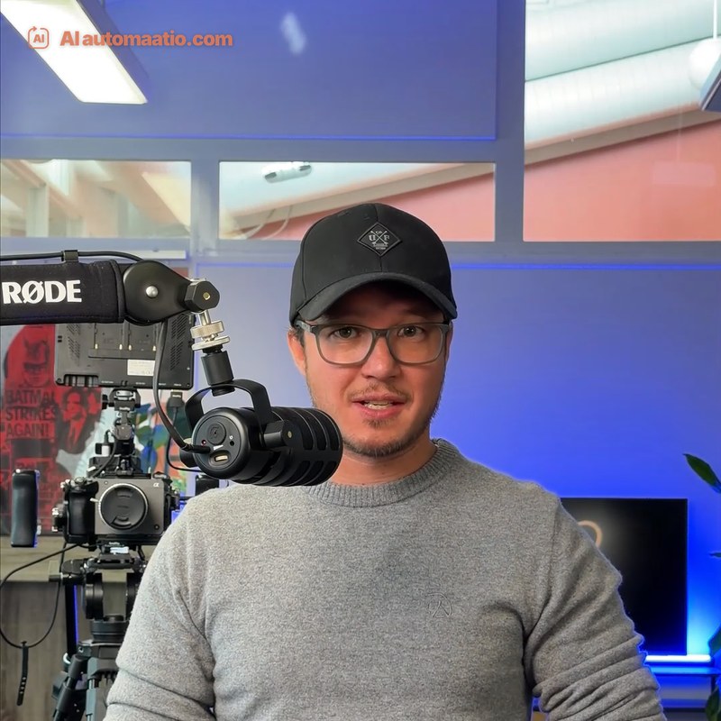 Sami Pakarinen, Videoxi Oy, kertoo videolla kokemuksensa AI-automaatioista